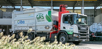 Cliba incorporó su primer camión propulsado a GNC