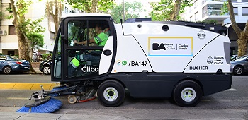 Cliba incorpora nuevas barredoras mecánicas en Buenos Aires